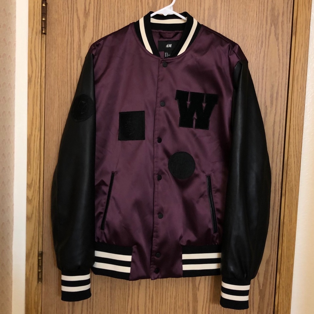 HM x The Weeknd Varsity Jacket